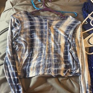 Long sleeve tie dye